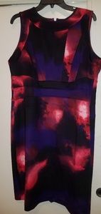 Sleeveless multicolored dress